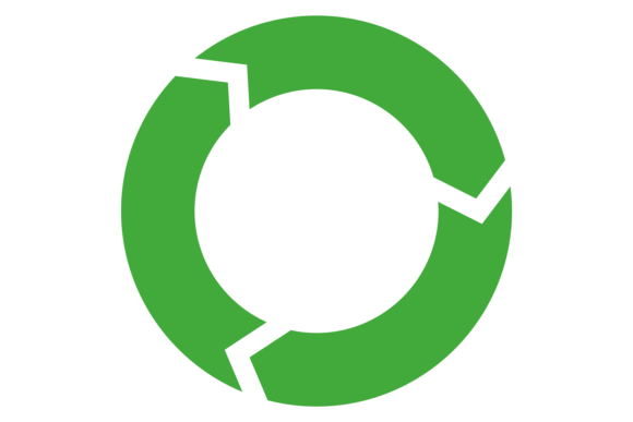 Download Reuse Material Cycle. Green Arrow Circle - Premium Resources